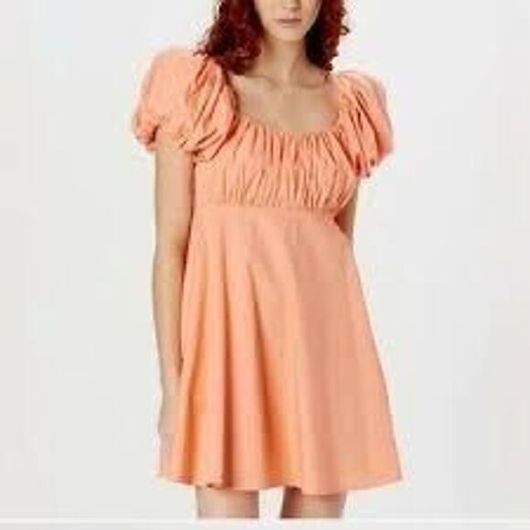 Abercrombie Apricot Dress Sz Large - Picture 2 of 4